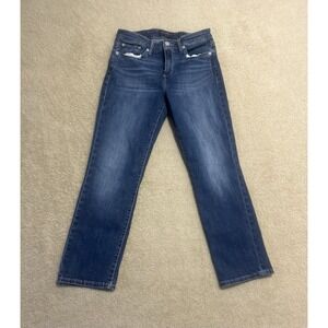 Lucky Brand Mid Rise Sweet Crop Jeans Womens 6 Medium Blue‎ Denim